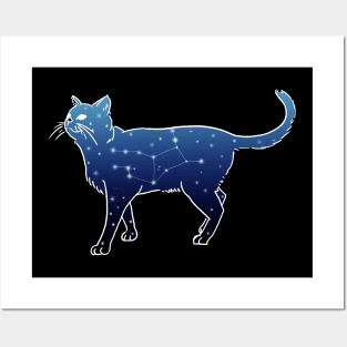 Zodiac Virgo Cat Posters and Art